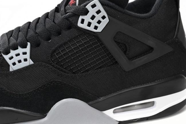 MaikeSneakers Black 4 Jordan DH7138-006 Canvas Air 0712